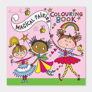 Square Colouring Book - Magical Faries