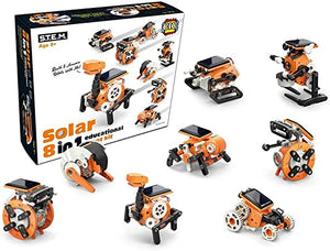 8 in 1 Solar Educational Robot