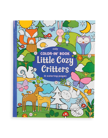 COLOR-IN' BOOK: LITTLE COZY CRITTERS