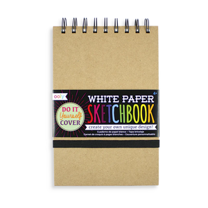 White Paper Sketchbook 5x7.5