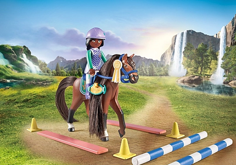 Playmobil Jumping Arena with Zoe and Blaze