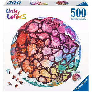 Ravensburger 500 PCS Circle of colors- Seashells