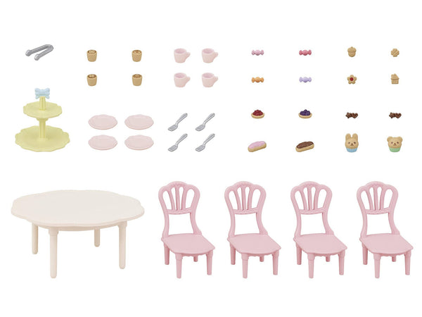 CALICO CRITTERS SWEET TREATS PARTY SET