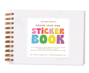 The Penny Paper Co Design Your Own Sticker Book