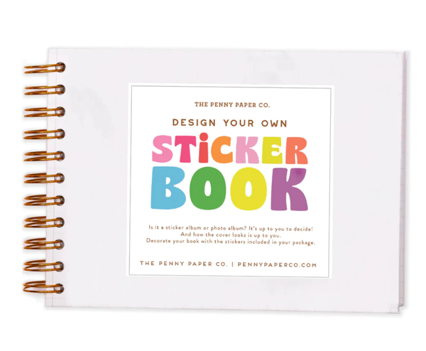 The Penny Paper Co Design Your Own Sticker Book