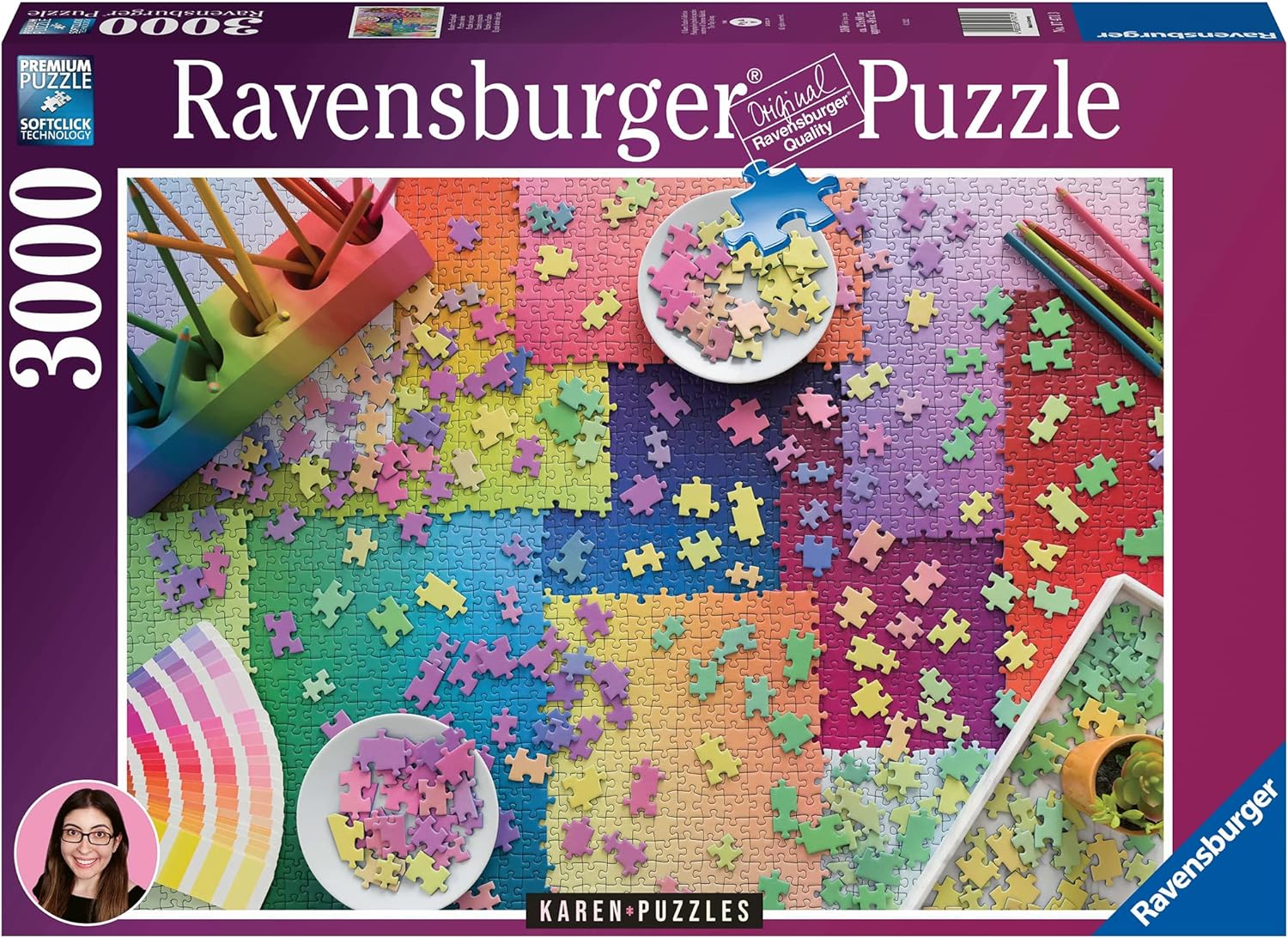Ravensburger 3000 PCS Puzzles on Puzzles