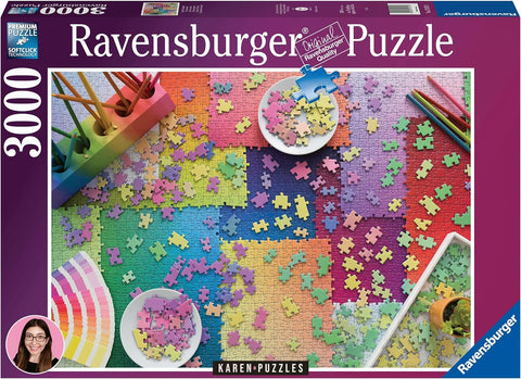 Ravensburger 3000 PCS Puzzles on Puzzles