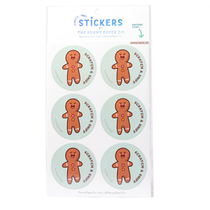The Penny Paper Co Gingerbread Scented Scratch and Sniff Stickers