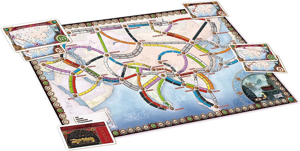 TICKET TO RIDE: MAP #1 - ASIA