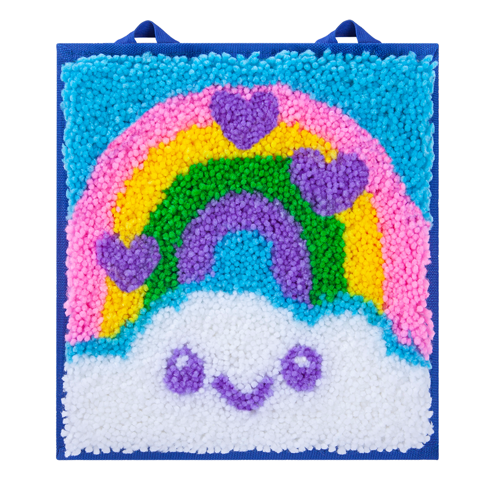 Latch Kits Mini Rainbow Rug