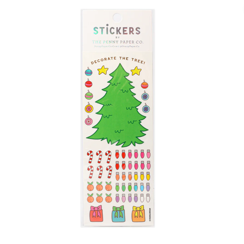 The Penny Paper Co Decorate Your Own Christmas Tree Stickers