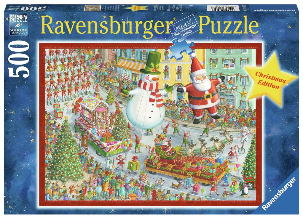 Ravensburger 500 PCS Here Comes Christmas
