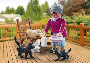 Playmobil Women With Cats