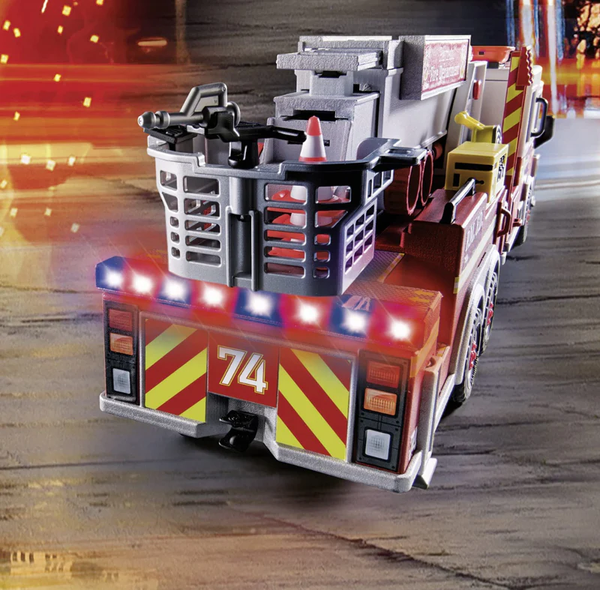Rescue Vehicles: Fire Engine with Tower Ladder