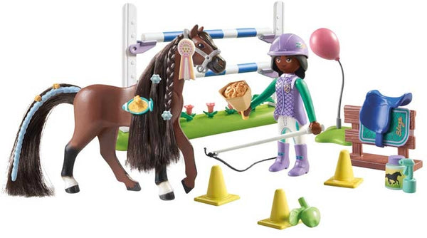 Playmobil Jumping Arena with Zoe and Blaze