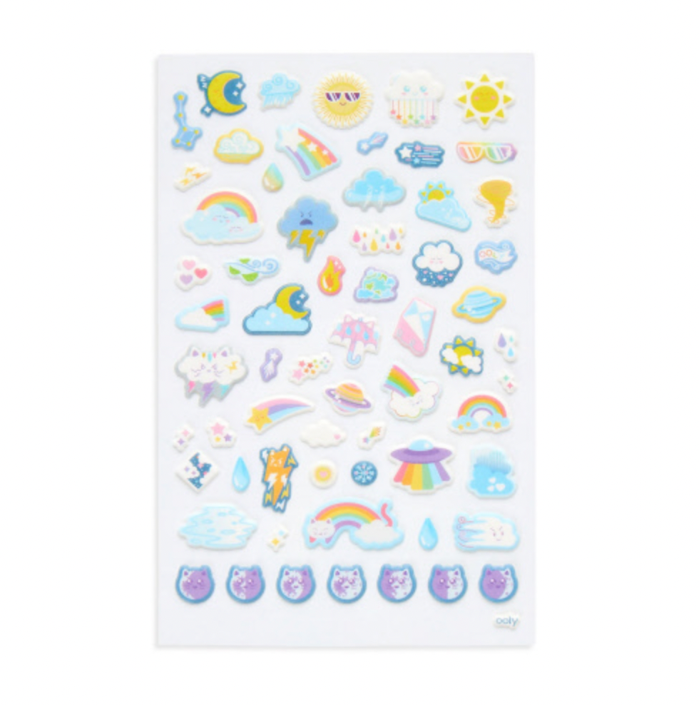 ITSY BITSY STICKERS - WEATHER PALS