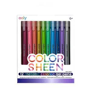 Colour Sheen Metallic Gel Pens