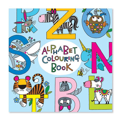 Square Coloring Book - Alphabet