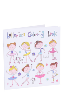 Square Colouring Book - Ballerina - 8x8