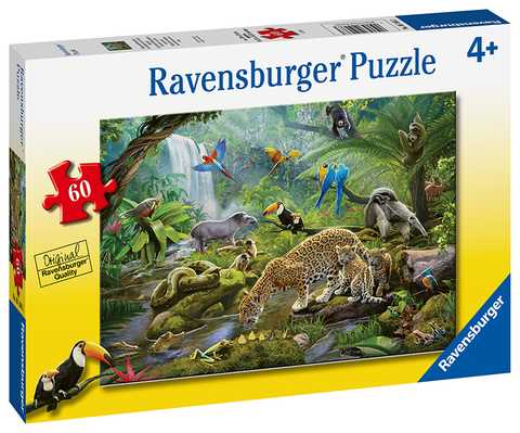 Ravensburger 60PCS Rainforest Animals