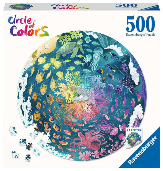 Ravensburger 500 PCS Circle of colors-Ocean