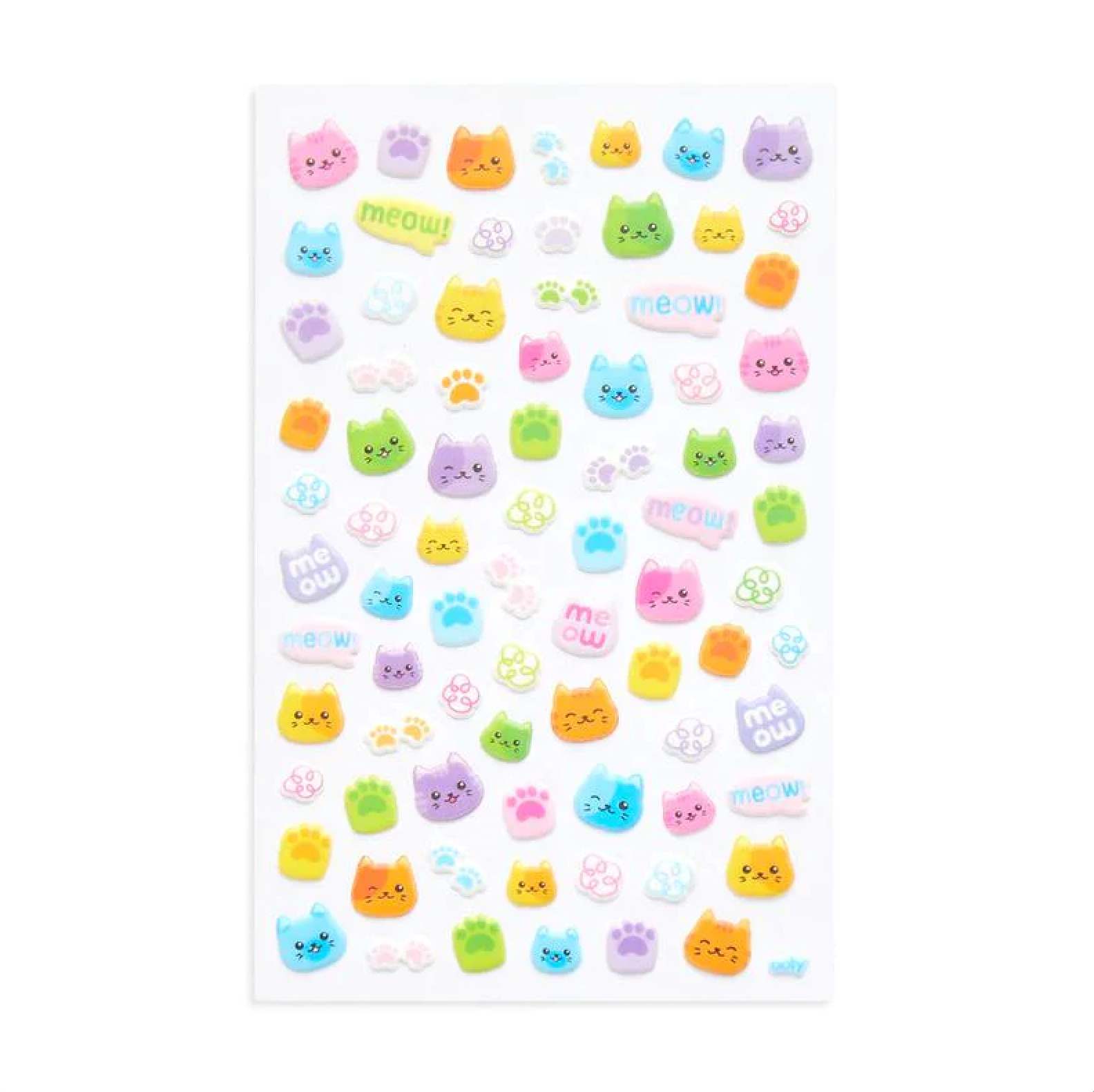 ITSY BITSY STICKERS -  Colorful Cats