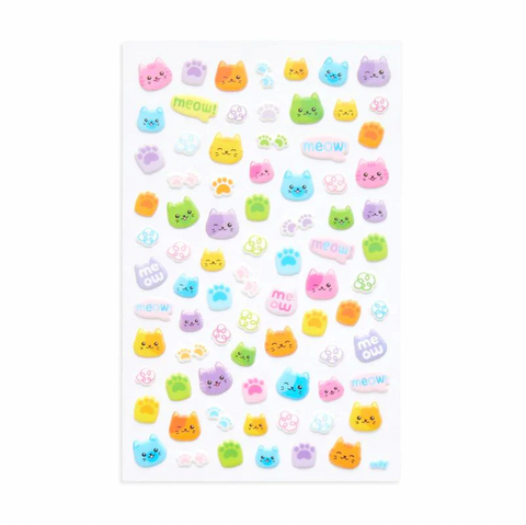 ITSY BITSY STICKERS -  Colorful Cats