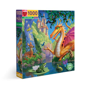 eeboo Kind Dragon1000 PIECE PUZZLE