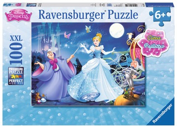 Adorable Cinderella (100 pc Glitter Puzzle)