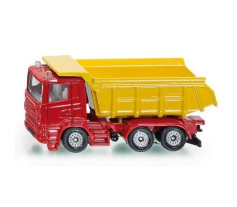 Siku truck with tipping trailer