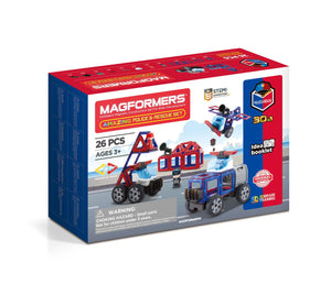 Magformers Amazing Police and Rescue Set