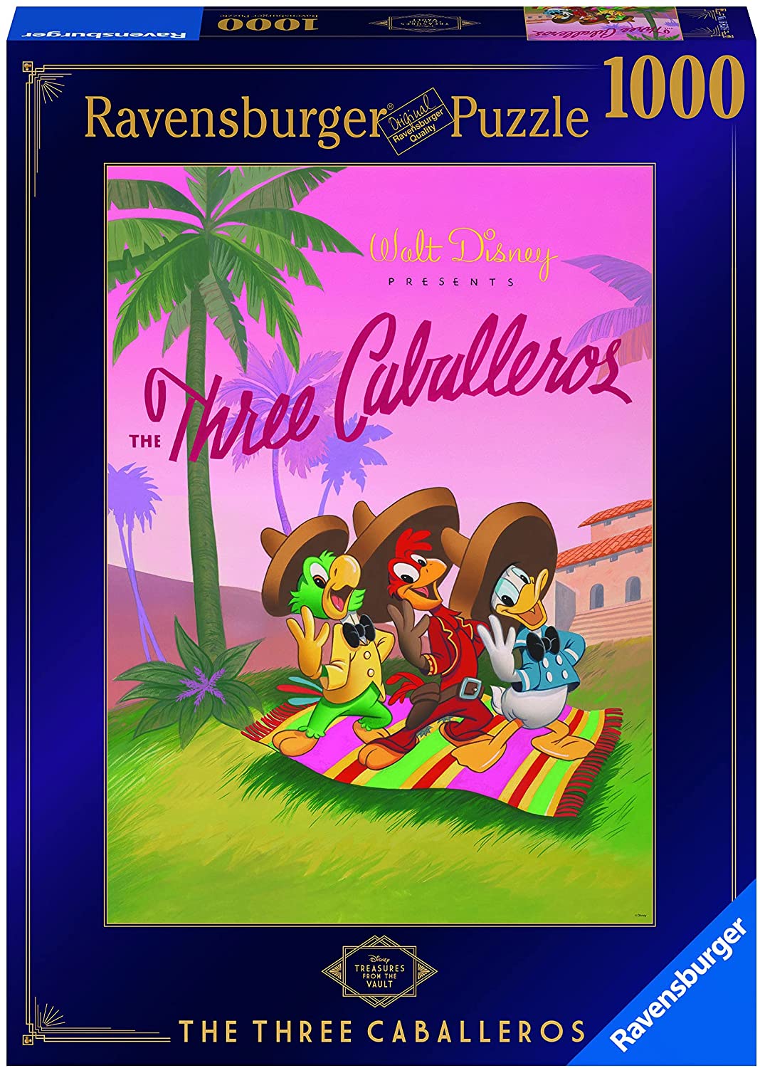 Ravensburger Disney Treasures from The Vault The Three Caballeros 1000 Piece