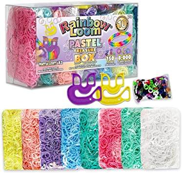 Rainbow Loom Treasure Box Pastel
