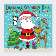 Square Coloring Book - Christmas - 8x8