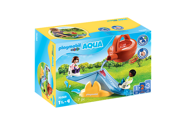 Playmobil 123 Water Seesaw with Watering Can