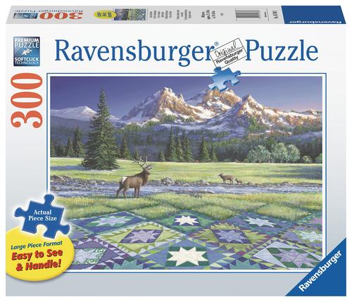 Ravensburger 300 Large Format Mountain Quiltscape