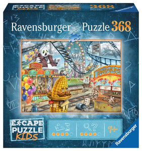 Ravensburger Kids Escape Puzzle: Amusement Park Plight -