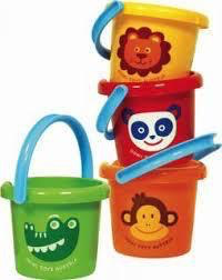 Gowi Small Bucket Asst Colors