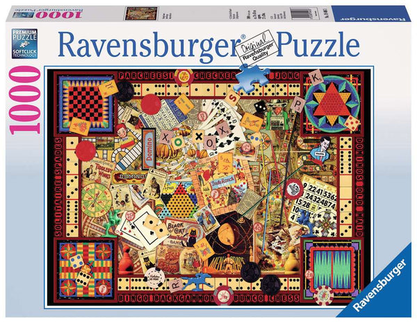 Ravensburger 1000PCS Vintage Games