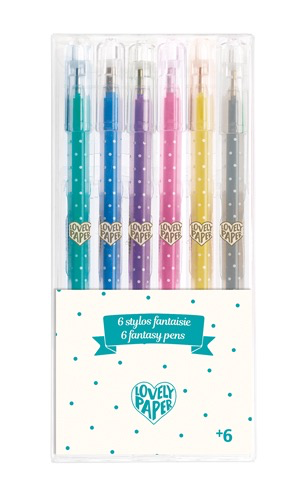 Lovely Paper // Gel Glitter Pens