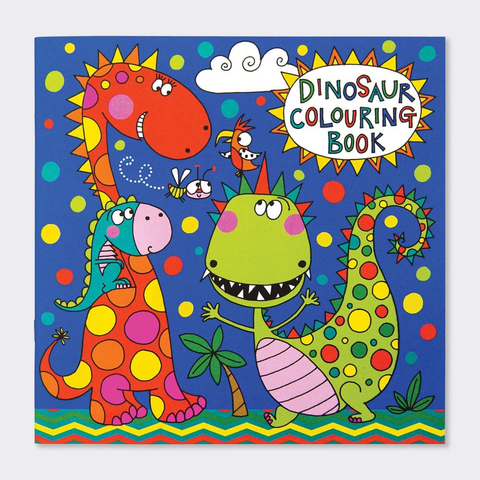 Square Coloring Book - Dinosaur - 8x8