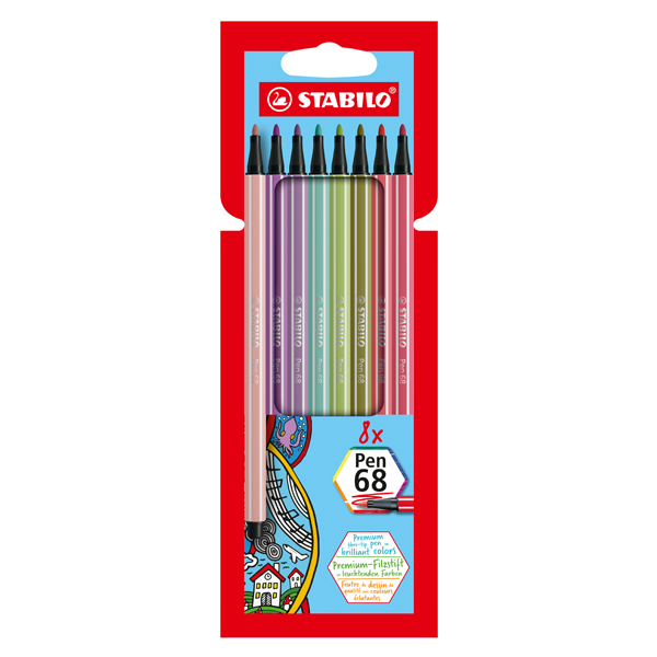 Stabilo Pen 68 New Colours
