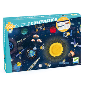 Djeco Observation Puzzle / the space / 200 PCS