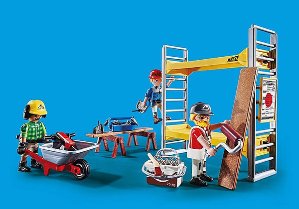 Playmobil Scaffolding with Workers