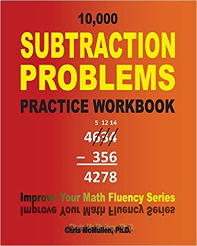 10,000 Subtraction Problems