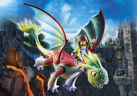 Dragons Nine Realms: Feathers & Alex