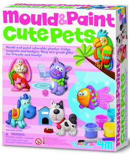 4M Mould & Paint Cute Pets